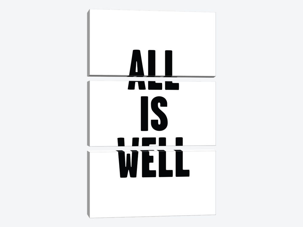 All Is Well by Mambo Art Studio 3-piece Canvas Artwork