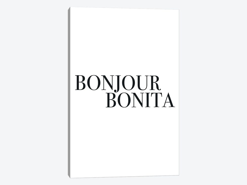 Bonjour Bonita by Mambo Art Studio 1-piece Canvas Art
