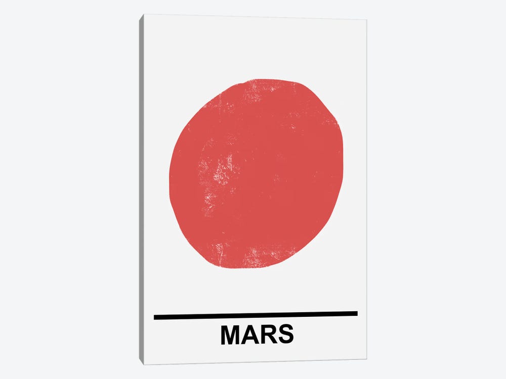 Mars by Mambo Art Studio 1-piece Canvas Art