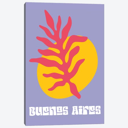 Buenos Aires Canvas Print #MSD238} by Mambo Art Studio Canvas Art Print