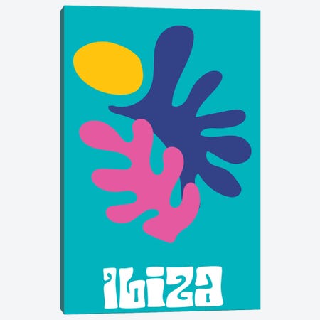 Ibiza Canvas Print #MSD240} by Mambo Art Studio Canvas Art