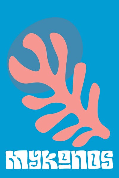 The Cut Outs Collection: Mykonos by Mambo Art Studio