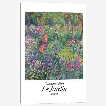 Le Jardin Classic II Canvas Print #MSD257} by Mambo Art Studio Canvas Artwork