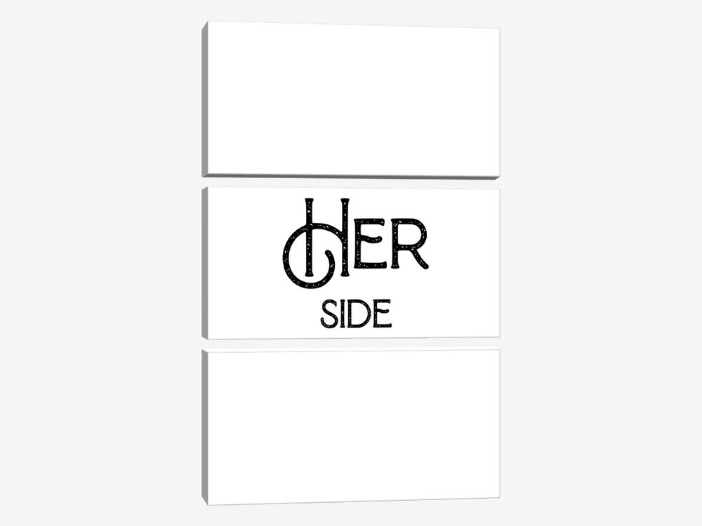 Her Side by Mambo Art Studio 3-piece Canvas Print