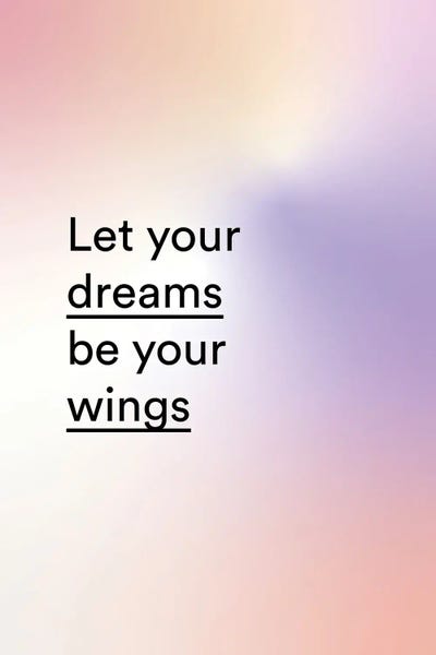 Y2K: Let Your Dreams Be Your Wings by Mambo Art Studio