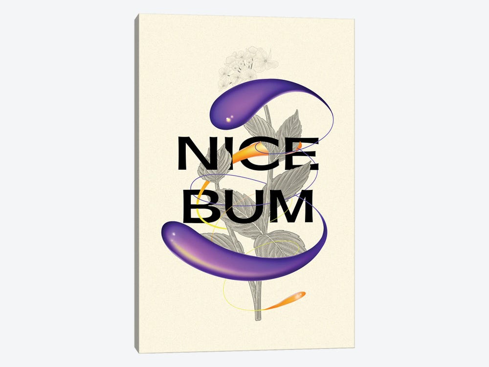 Nice Bum by Mambo Art Studio 1-piece Canvas Print