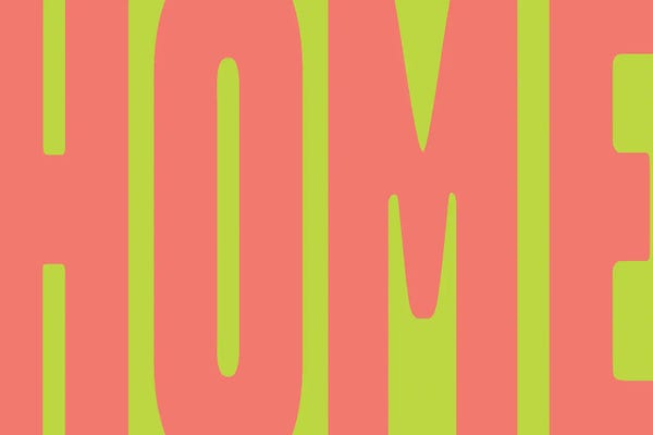 Mambo Art Studio: Home Green Fluo by Mambo Art Studio