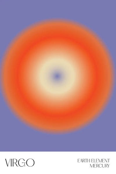 Virgo: Virgo Zodiac Sign by Mambo Art Studio