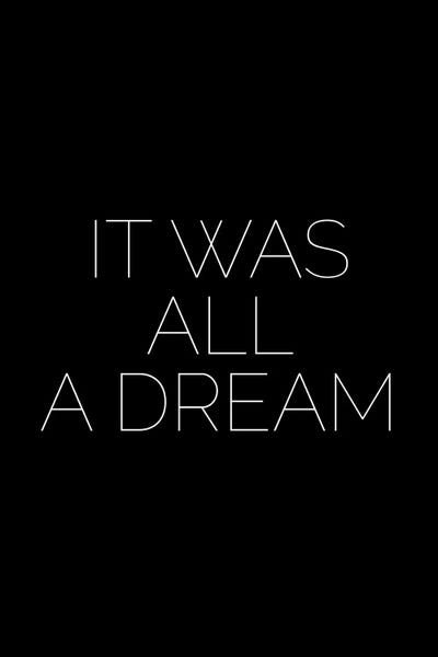 Large Modern Art - Canvas Prints: It Was All A Dream by Mambo Art Studio