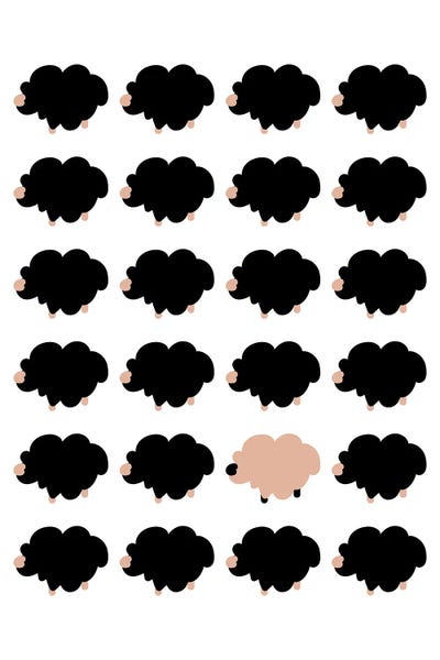 Mambo Art Studio: The Pink Sheep by Mambo Art Studio