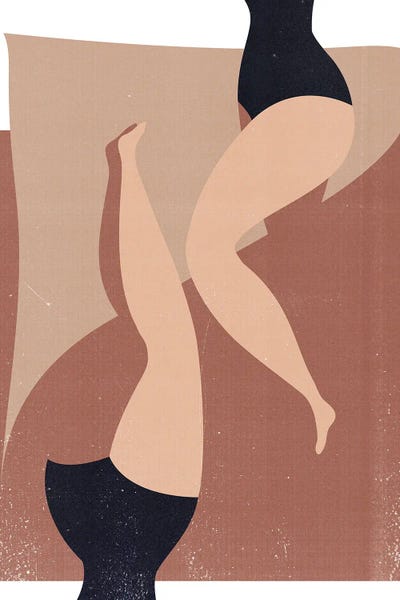 Sunbath by Mambo Art Studio metal wall art