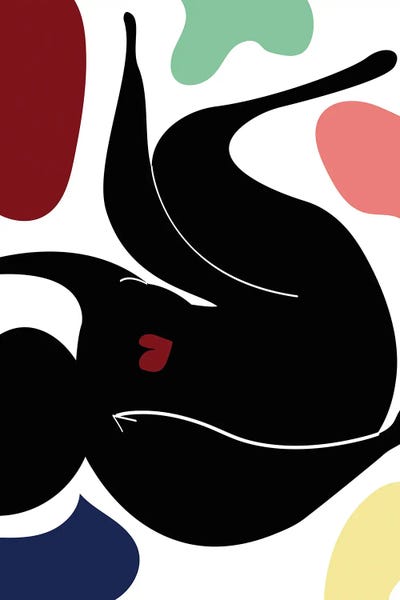 The Cut Outs Collection: The Centre of The Heart by Mambo Art Studio