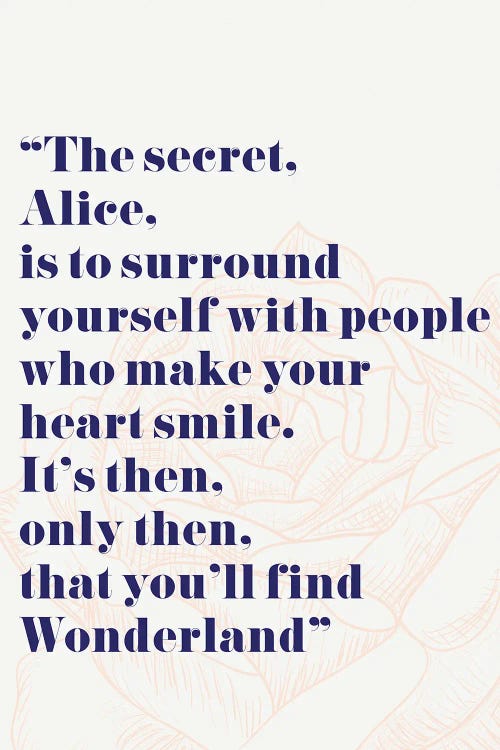 Wonderland Alice Quote