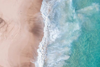 Beach Photo by Mambo Art Studio metal wall art