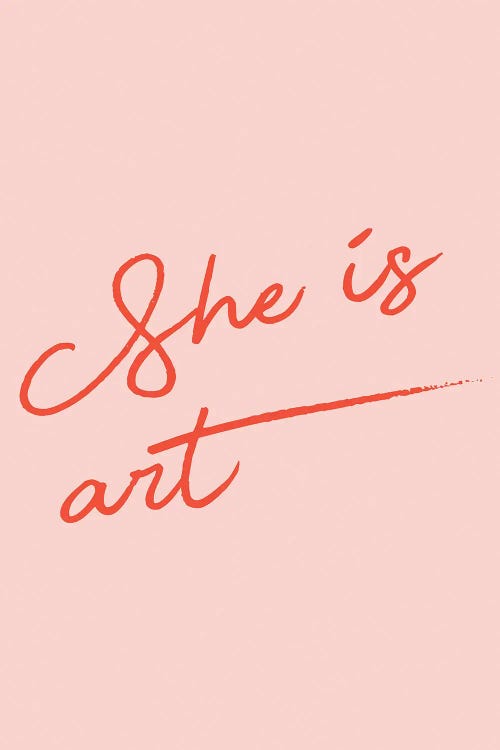 She is Art by Mambo Art Studio wall art