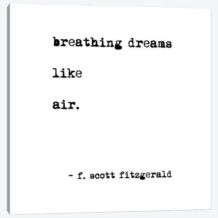 Breathing Dreams by Scott Fitzgerald Square Canvas Print #MSD8} by Mambo Art Studio Art Print