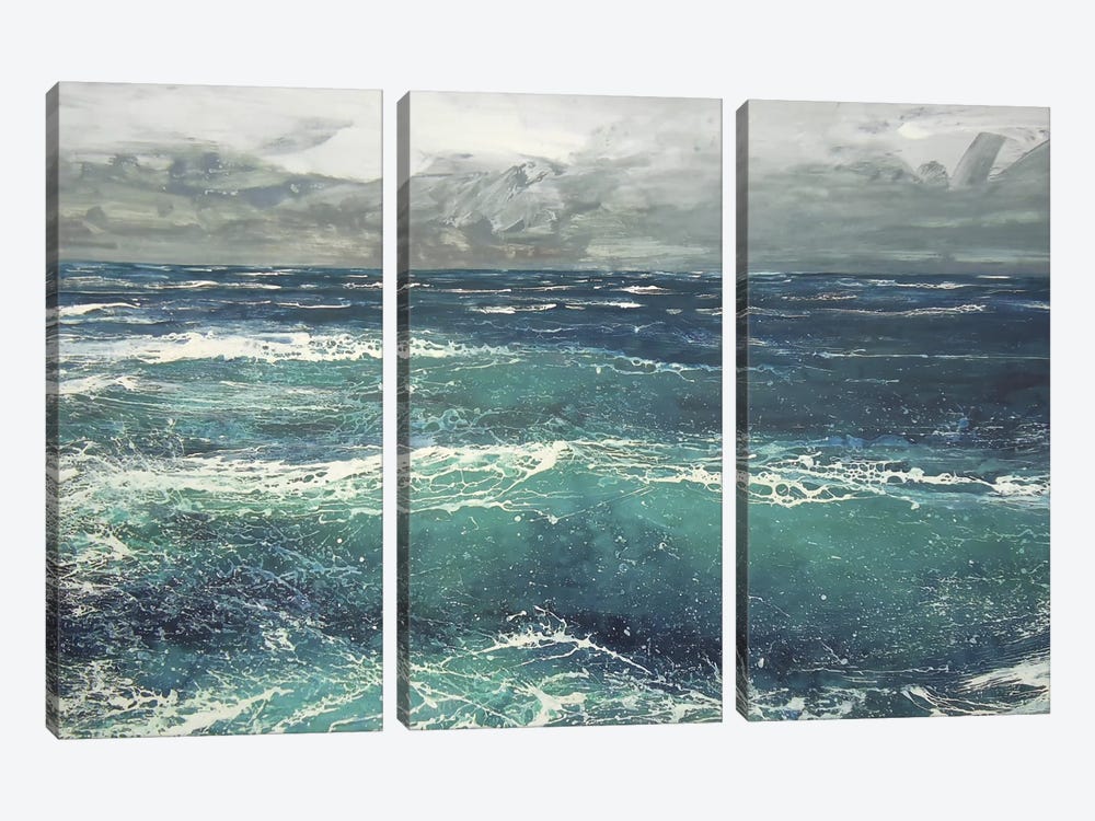 March Gale V by Michael Sole 3-piece Canvas Artwork