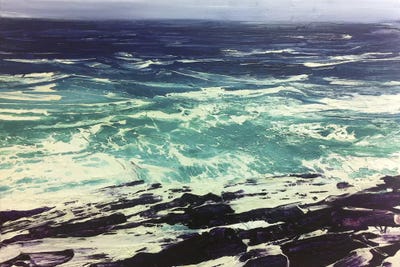 Peninsular I (Sketch) by Michael Sole canvas print