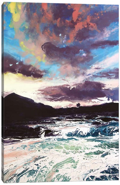 Sligachan Canvas Art Print - Colorful Contemporary