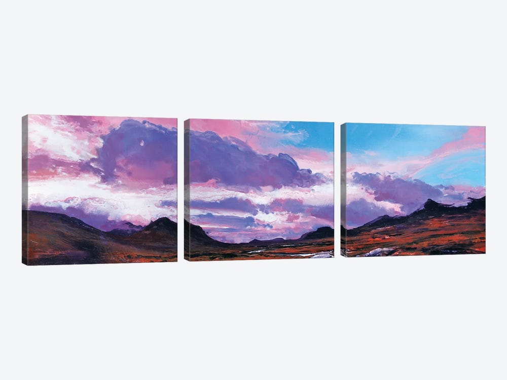 The Cuillins I by Michael Sole 3-piece Canvas Art