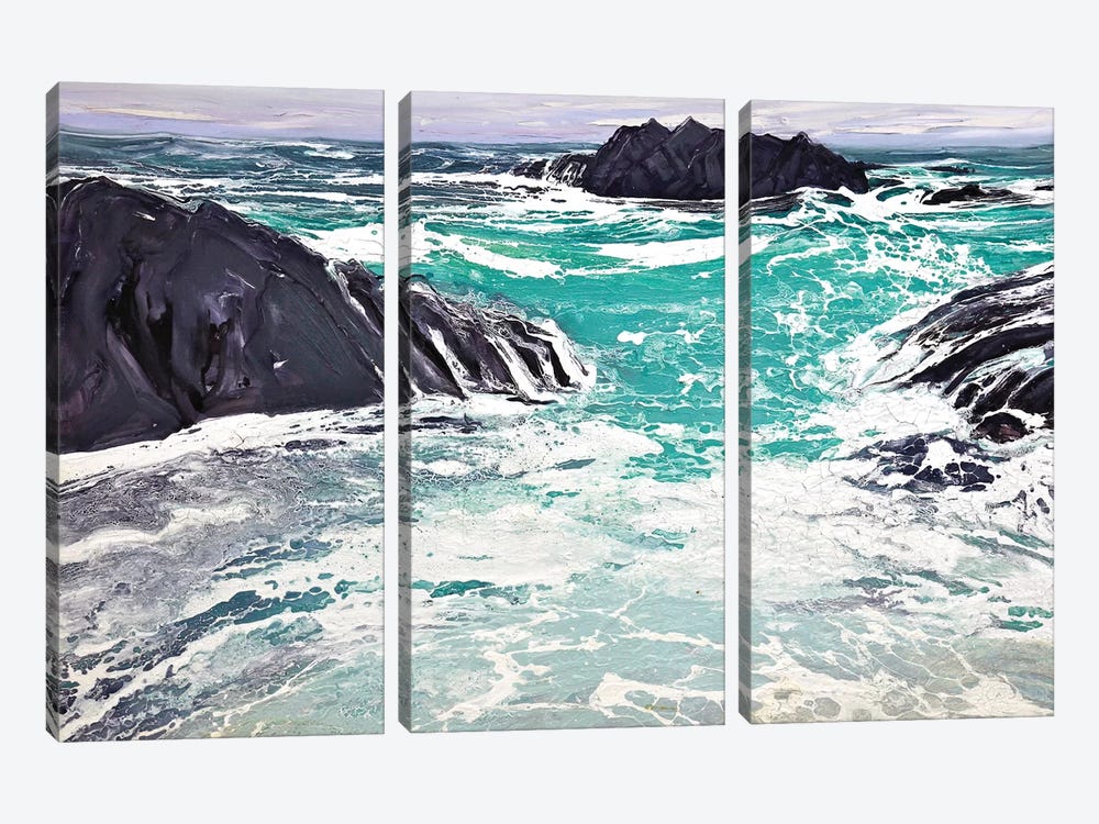 Iona I by Michael Sole 3-piece Canvas Wall Art