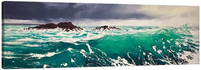 North Westerly IV Canvas Art Print - Seascape Art