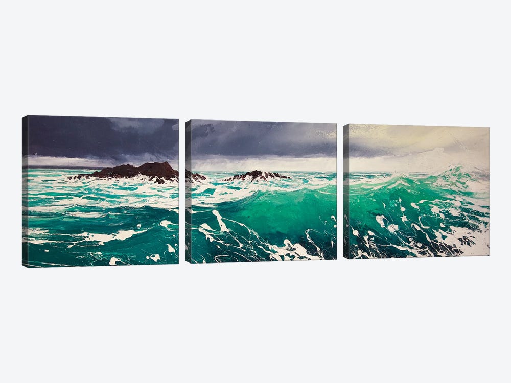 North Westerly IV by Michael Sole 3-piece Art Print