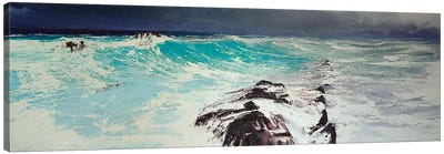 Cap d'Antibes, West Canvas Art Print - Michael Sole