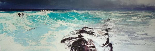 Michael Sole: Cap d'Antibes, West by Michael Sole