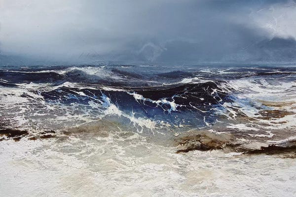 Large Scenic & Landscape Art - Canvas Prints: Egmont Point by Michael Sole