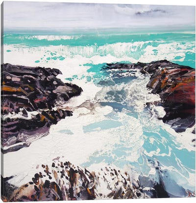 Cornwall Rocks II Canvas Art Print