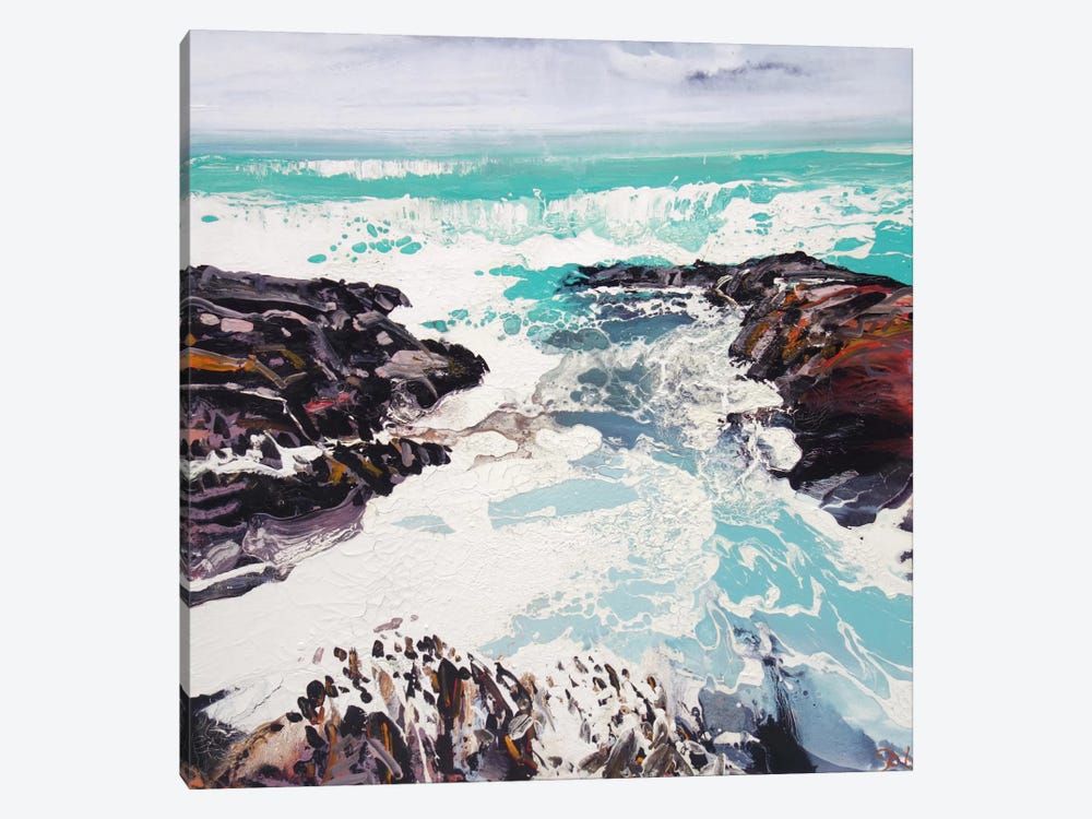 Cornwall Rocks II by Michael Sole 1-piece Canvas Art Print