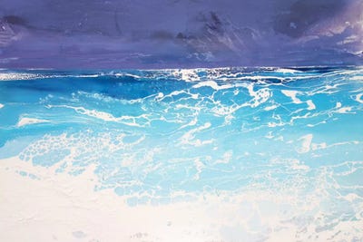 Storm On The Riviera V by Michael Sole canvas print