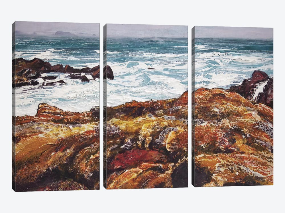 Iona V by Michael Sole 3-piece Canvas Wall Art