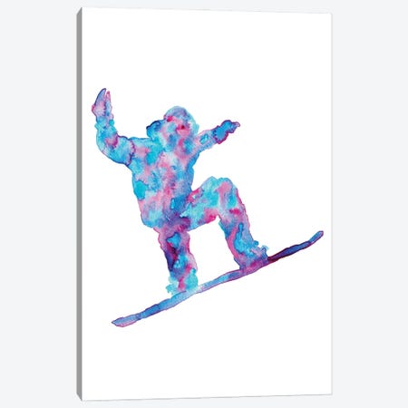 Snowboard Art Canvas Print #MSG106} by Maryna Salagub Canvas Wall Art