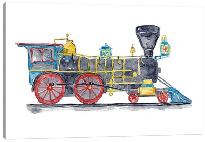 Vehicle Train Canvas Art Print - Maryna Salagub