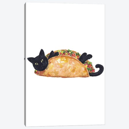 Cat Taco Canvas Print #MSG44} by Maryna Salagub Canvas Print