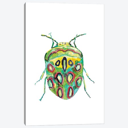 Colorful Beetle Canvas Print #MSG4} by Maryna Salagub Canvas Art Print