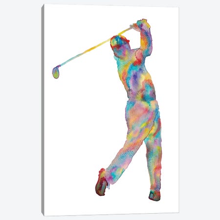 Golf Art Canvas Print #MSG65} by Maryna Salagub Art Print