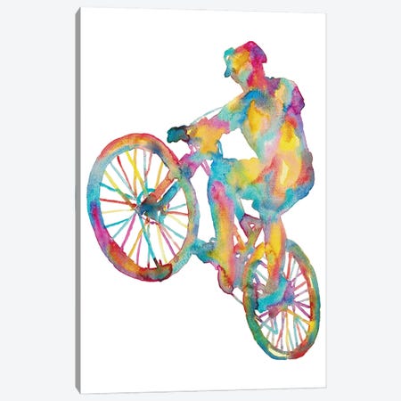 Bicycle Canvas Print #MSG85} by Maryna Salagub Canvas Print