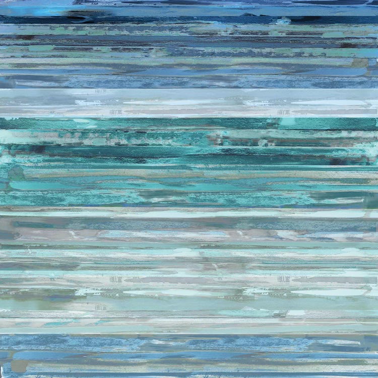 Strata In Aqua by Matt Shields wall art
