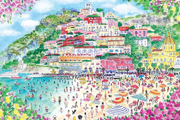 Perano: Amalfi Coast by Michael Storrings