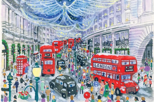 Naughty Or Nice: Regent Street by Michael Storrings