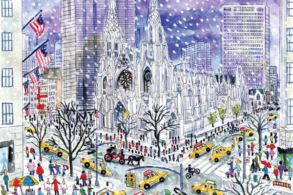 Winter: Cathedral by Michael Storrings