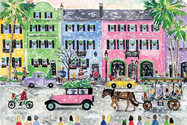 South Carolina: Christmas In Charleston by Michael Storrings