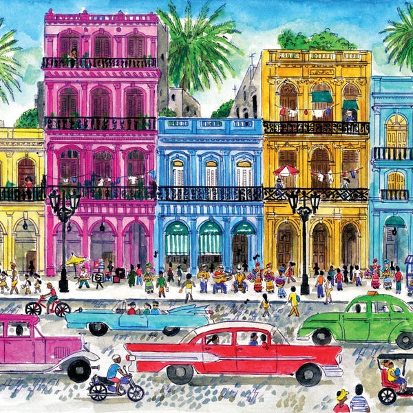 Hidden Pictures: Cuba by Michael Storrings