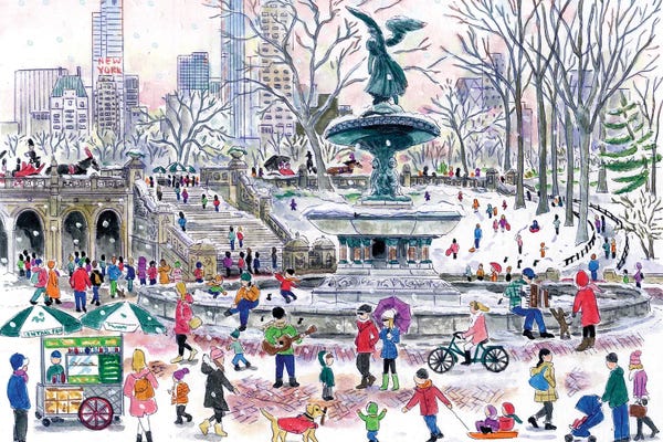 Fountains: Bethesda Fountain by Michael Storrings