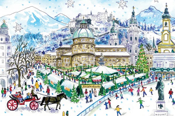 Austria: Salzburg by Michael Storrings