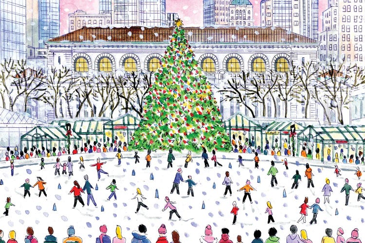 Skaters by Michael Storrings wall art