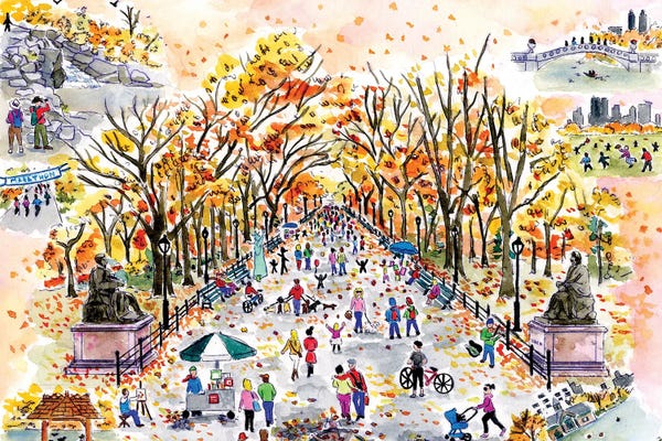 Hidden Pictures: The Mall by Michael Storrings